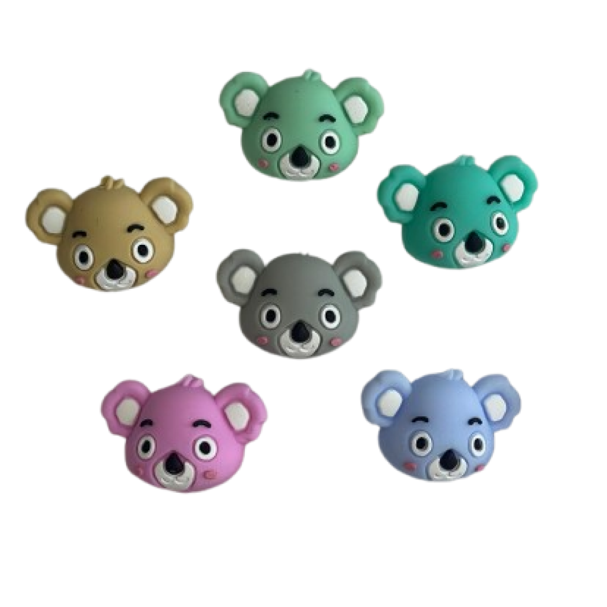 Pieza Cara Koala 3D (3)