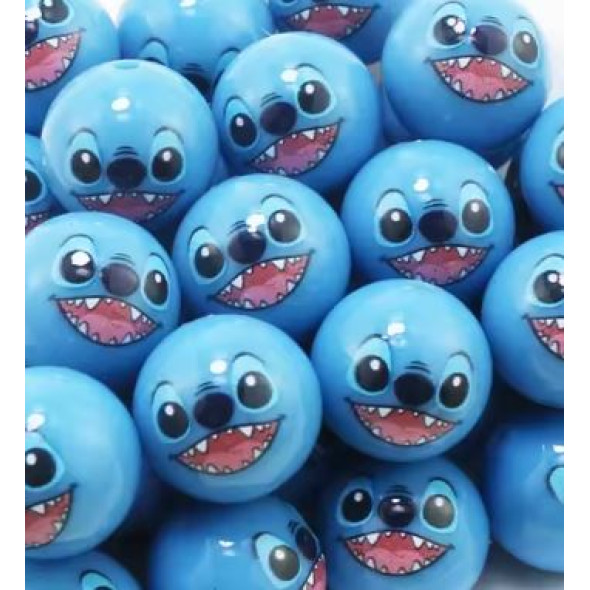 Bola 15mm Stitch Cara