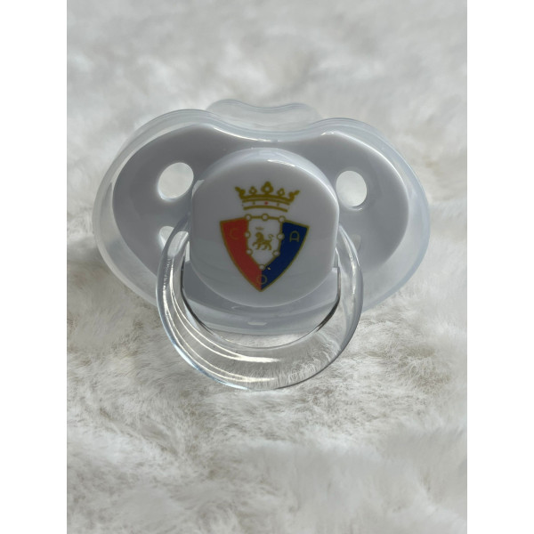 Chupete Blanco Osasuna Con protector