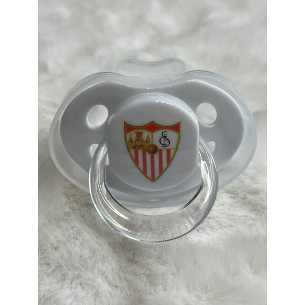Chupete Blanco Sevilla Con protector
