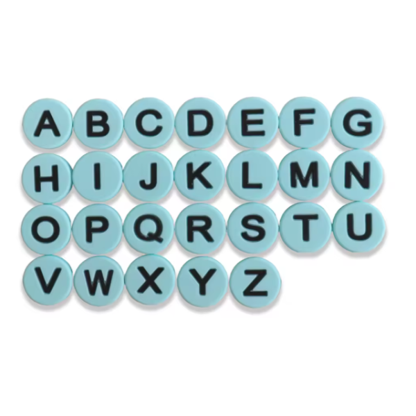 Letra Plana Azul Claro15mm