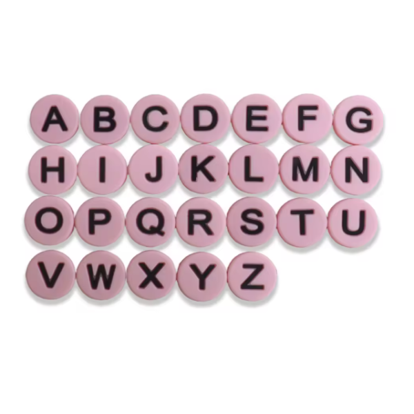 Letra Plana Rosa 15mm
