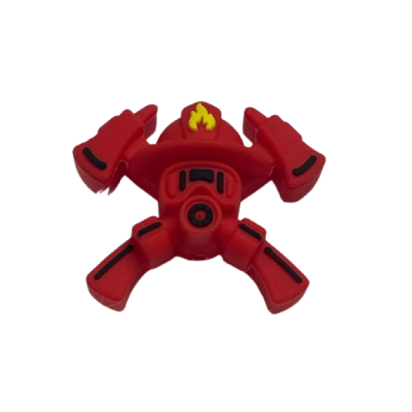 Pieza Casco Bombero 3D
