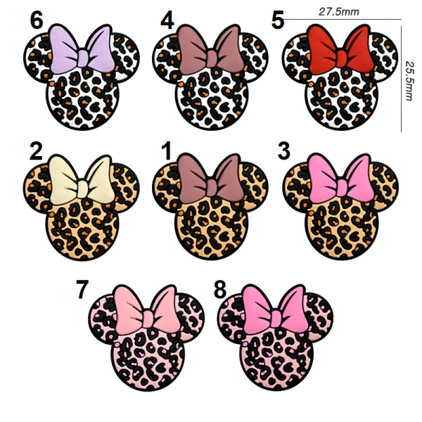Pieza Silueta Minnie Animal Print