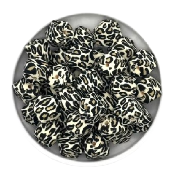 Hexágono 14mm Animal Print